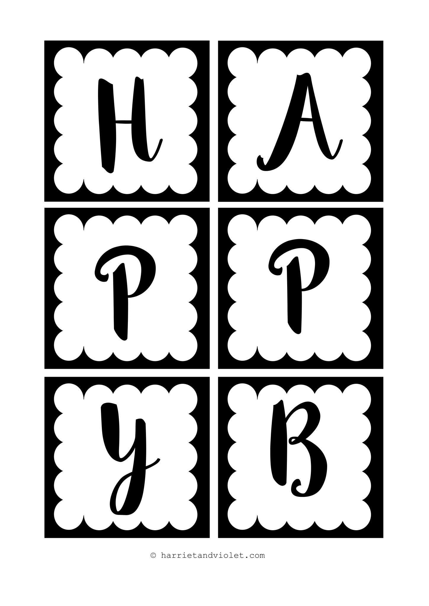 Happy Birthday Lettering - Printable Teaching Resources - Print intended for Printable Happy Birthday Alphabet Letters