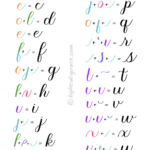 How To Start Doing Calligraphy In 6 Steps (With Video Tutorial Pertaining To Calligraphy Letters