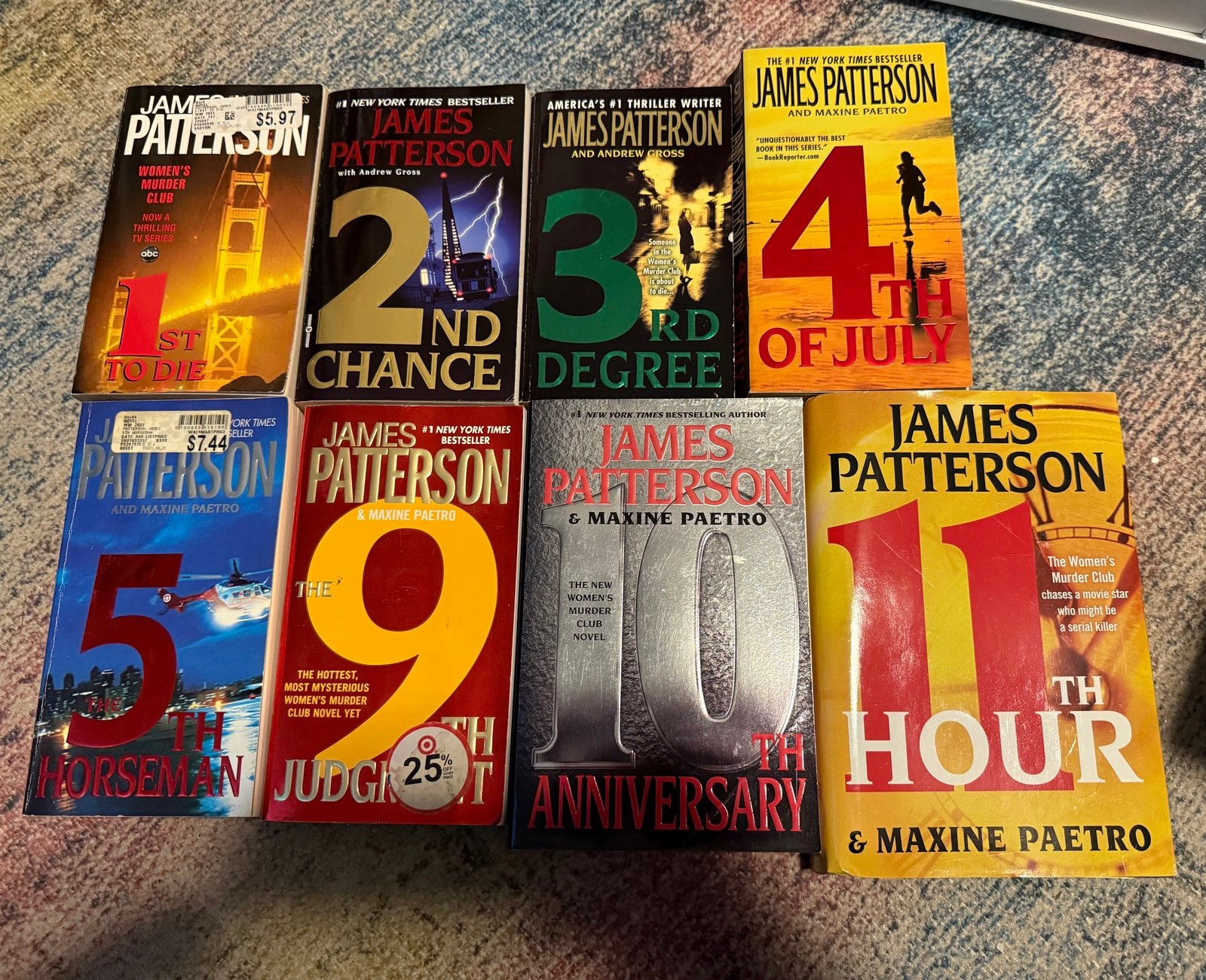 James Patterson Book Bundle intended for James Paterson List Alphabetical Order