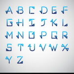 Kalligraphie Alphabet Design Lizenzfreies Vektorbild Pertaining To Calligraphy Design