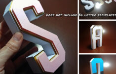 Layers For 3D Letters Svg Alphabet A To Z (Only 5 Layers For Each inside 3D Cut Out Alphabet Letter S