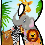 Letras Infantiles With Printable Safari Alphabet Letters