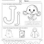 Letter J Coloring Worksheet   Free Printable, Digital, & Pdf With Printable Alphabet Letter J