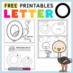 Letter O Preschool Printables   Preschool Mom For Printable Alphabet Letters O