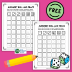 Letter Tracing Game   Free Printable   Your Therapy Source With Regard To Free Printable Alphabet Games