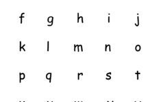 Lower Case Alphabet Printable – Printable Party Favors pertaining to Printable Alphabet Letters Lower Case
