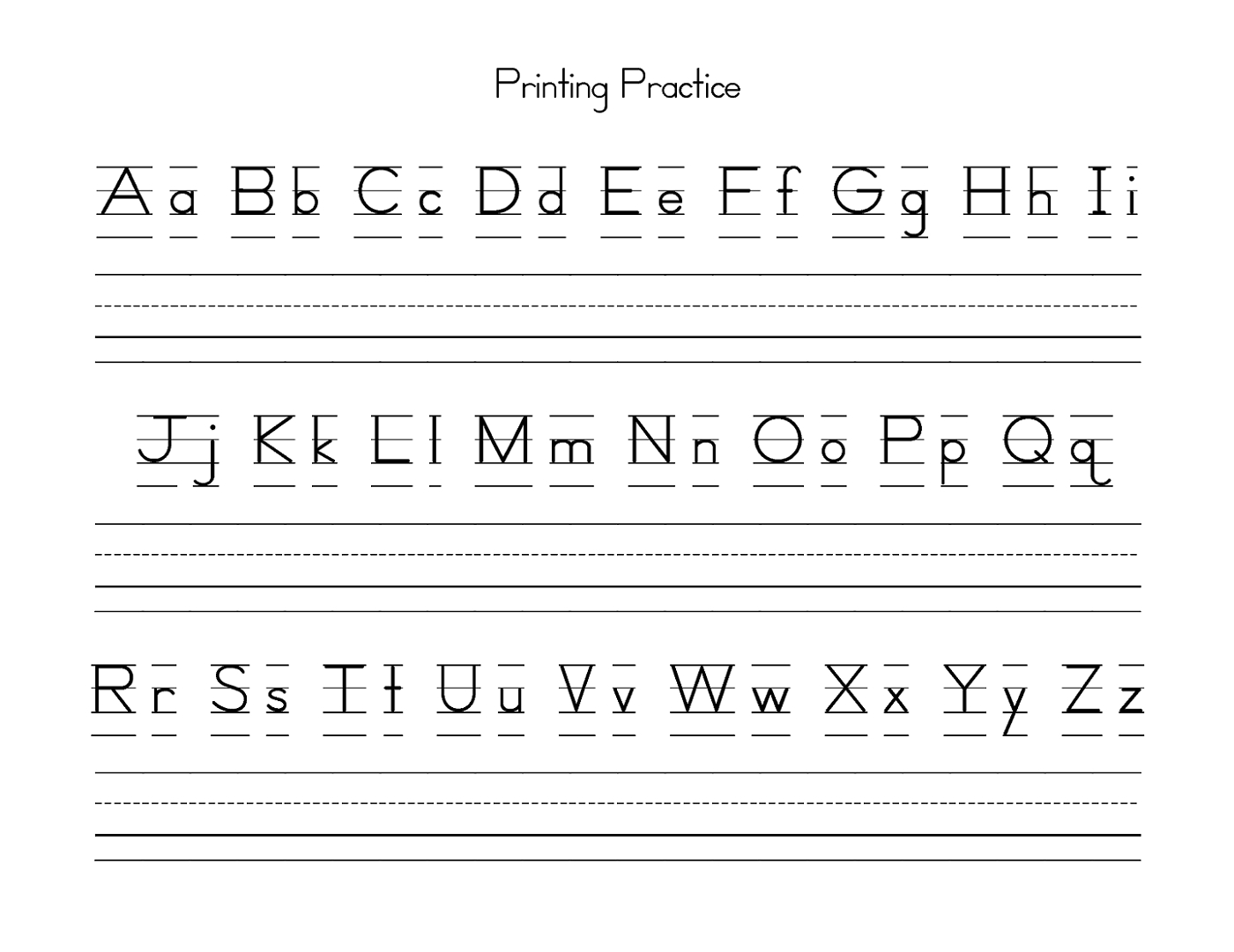 Lower Case Alphabet Printable - Printable Party Favors within Upper Case and Lower Case Alphabet Printable