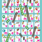 Lowercase Alphabet Chutes & Ladders Game   Super Simple Within Letter Games