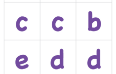 Lowercase Alphabet Mini Cards – Super Simple with Printable Lower Case Alphabet Flash Cards