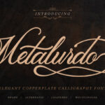 Metalurdo Calligraphy Font Free Download   Creativetacos With Regard To Calligraphy Fonts Free Download