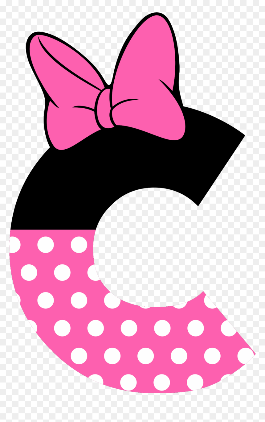 Minnie Mouse Letters, Hd Png Download - Vhv in Minnie Mouse Printable Alphabet Letters