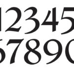 Number Stencil French Chic Font Numbers 0 9 For Painting Wood Signs Wedding  Tables Pillows Canvas Airbrush Crafts Mailboxes House Numbers With Number Stencils