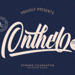 Onthel Calligraphy Font | Font | Free Download | Imockups In Calligraphy Fonts Free Download