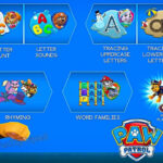 Paw Patrol Alphabet Learning #4 Hd Pertaining To Paw Patrol Alphabet Letters
