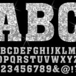 Png Silver Glitter Letters, Sparkle Clip Art, Letters Alphabet Intended For Glitter Silver Alphabet Letters Printable Free