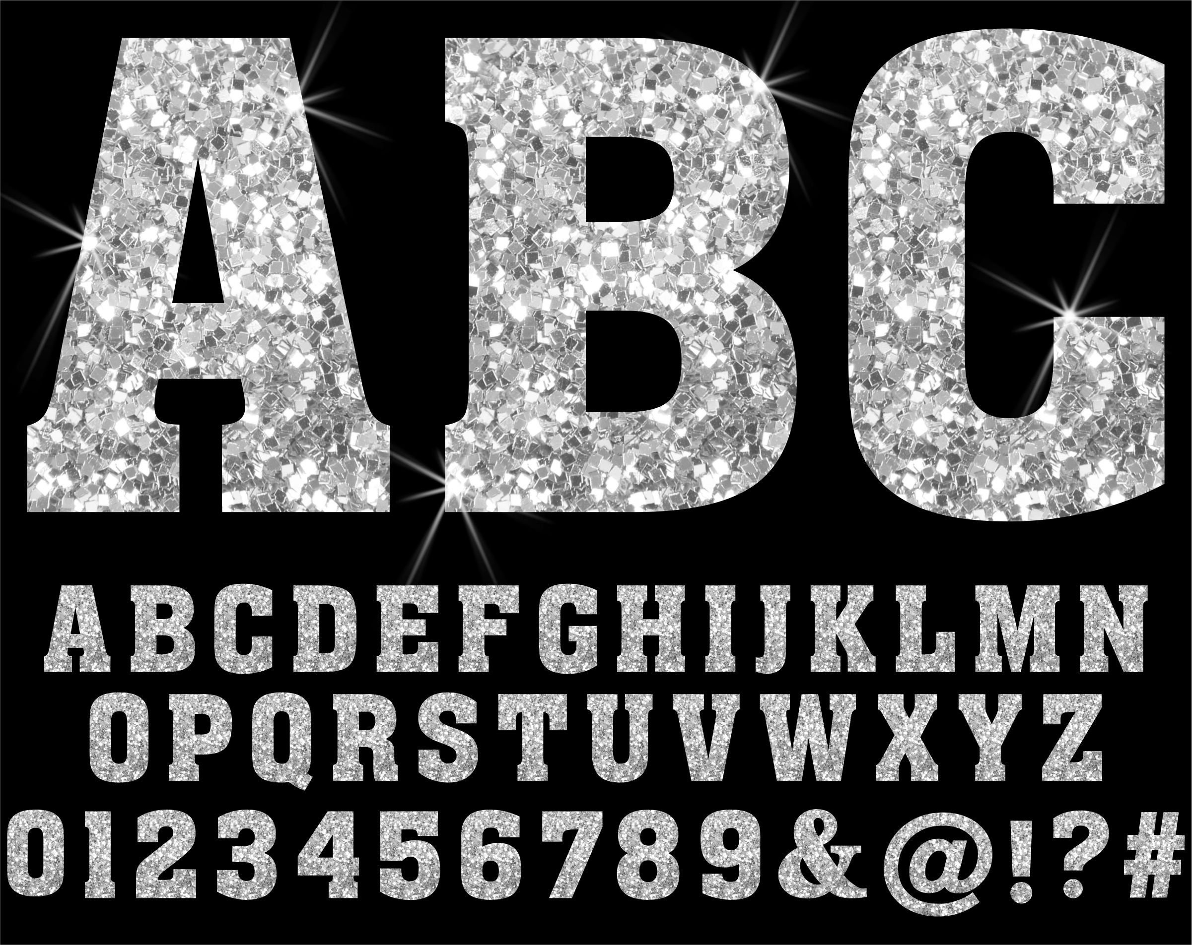 Png Silver Glitter Letters, Sparkle Clip Art, Letters Alphabet intended for Glitter Silver Alphabet Letters Printable Free