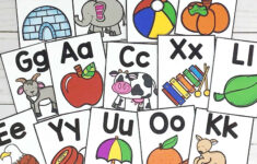 Printable Alphabet Posters – Worksheets Library intended for Alphabet Letters With Pictures Free Printable