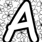 Printable Color Alphabet Letters   Printable Party Favors Within Printable Alphabet Letter A Coloring Pages