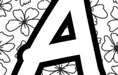 Printable Color Alphabet Letters – Printable Party Favors within Printable Alphabet Letter a Coloring Pages