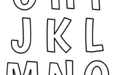 Printable Free Alphabet Templates with Printable Letters