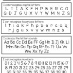 Printable Kindergarten Assessment Worksheets.   Etsy For Kindergarten Alphabet Assessment Printable