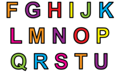 Printable Letters & Alphabet Letters – World Of Printables for Individual Alphabet Letters Printable