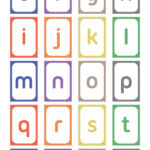 Printable Lowercase Letter Flash Cards With Printable Lower Case Alphabet Flash Cards