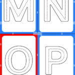 Printable Uppercase Letters Handwriting Practice. Large Fonts Intended For Alphabet Solo Printable