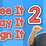 See It Say It Sign It Volume 2 | Jack Hartmann Asl Alphabet Throughout See It Say It Sign It