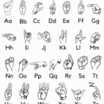 Sign Language Alphabet   Etsy In Abc Asl Printable