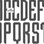 Square Block Monogram Alphabet Pdf Cross Stitch Patterns. Larger Inside Printable Large Cross Stitch Alphabet