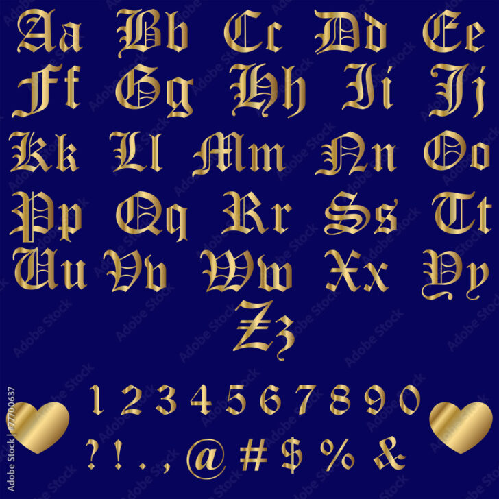 Old English Letters