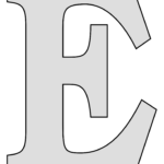Tall Block Serif Printable Letter Stencils (Numbers And Alphabet Throughout Large Alphabet Letters Free Printable