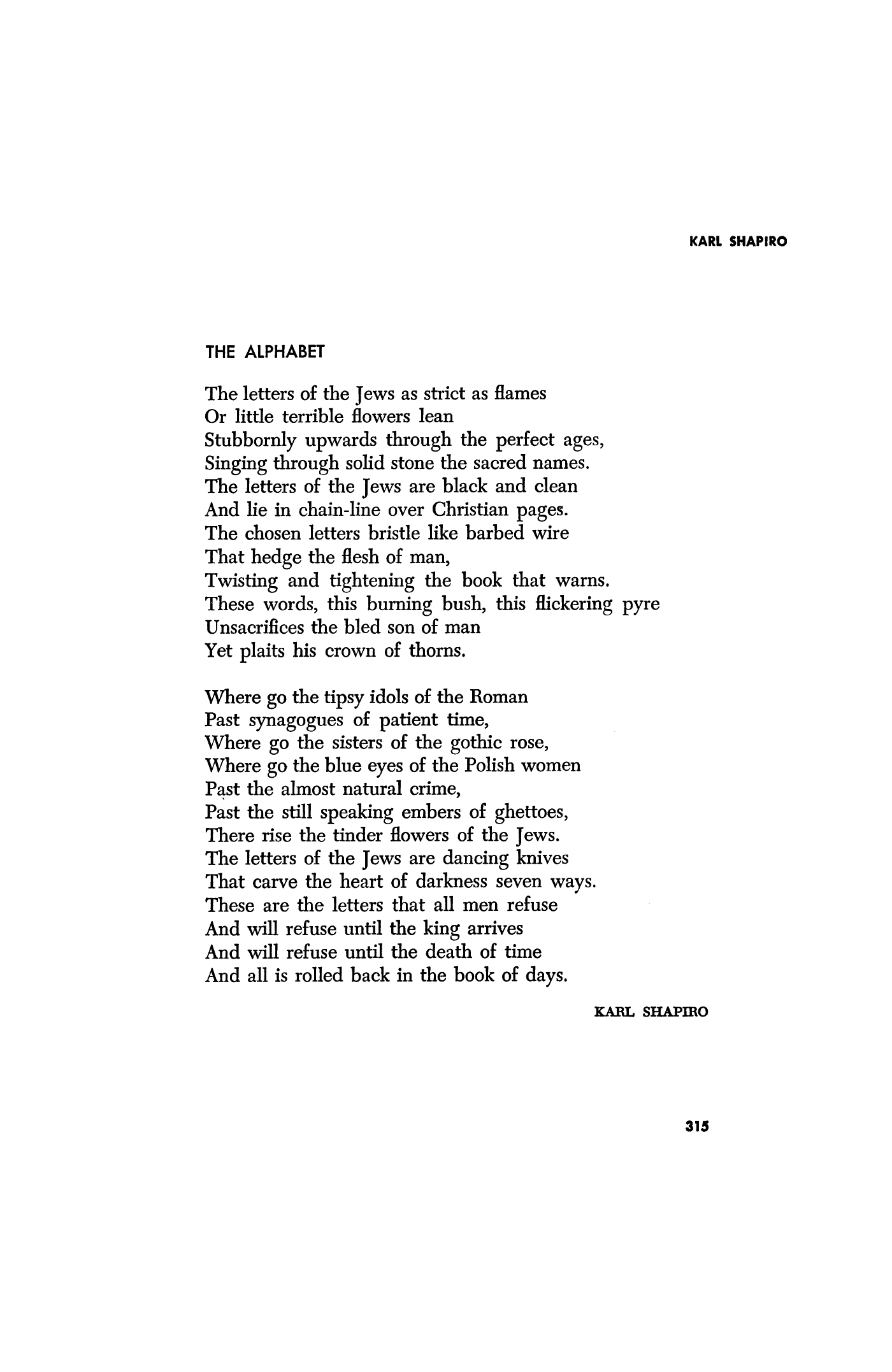 The Poetry Foundation inside Alphabet Poem