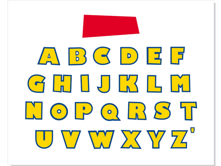 Toy Story Letters