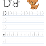 Tracing Alphabet Letters (Printable Handwriting Worksheets) – Free Inside Free Traceable Alphabet Printable