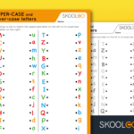Upper Case And Lower Case Letters   Free Worksheet For Kids In Upper Case And Lower Case Alphabet Printable