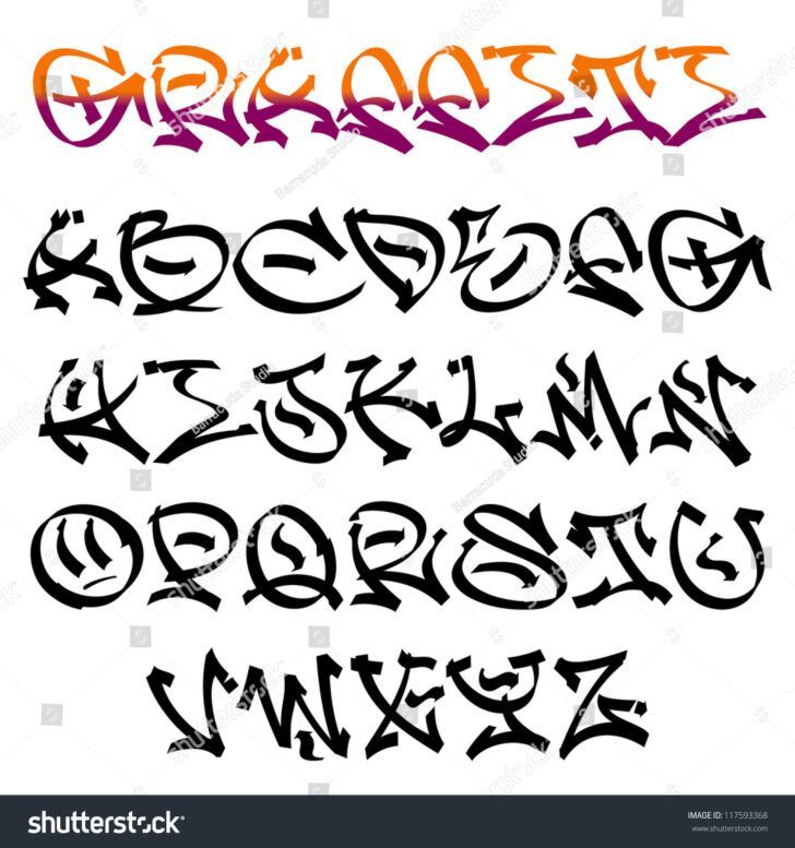 Graffiti Alphabet Letters