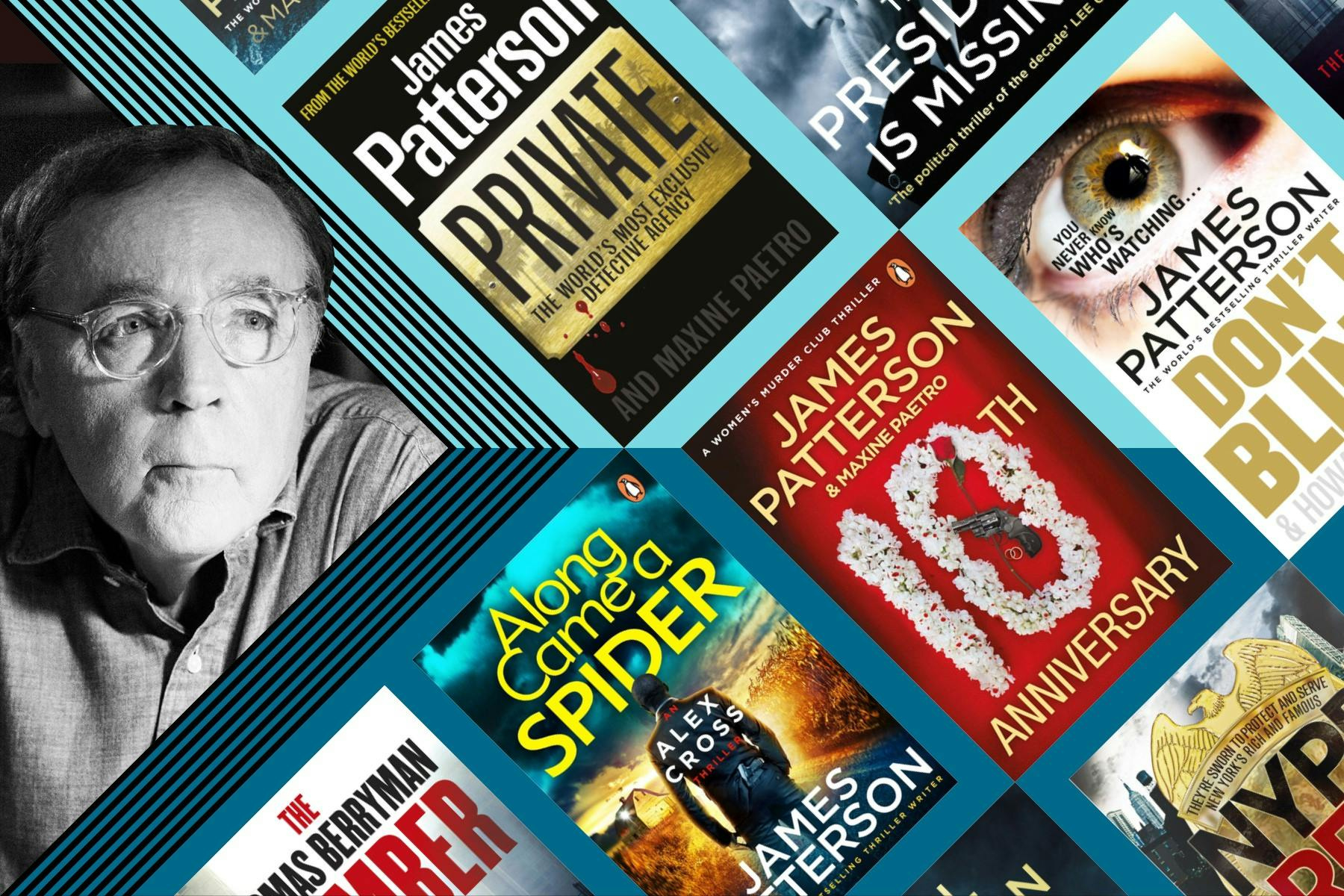 Where To Start Reading James Patterson - Penguin Books New Zealand with regard to James Paterson List Alphabetical Order
